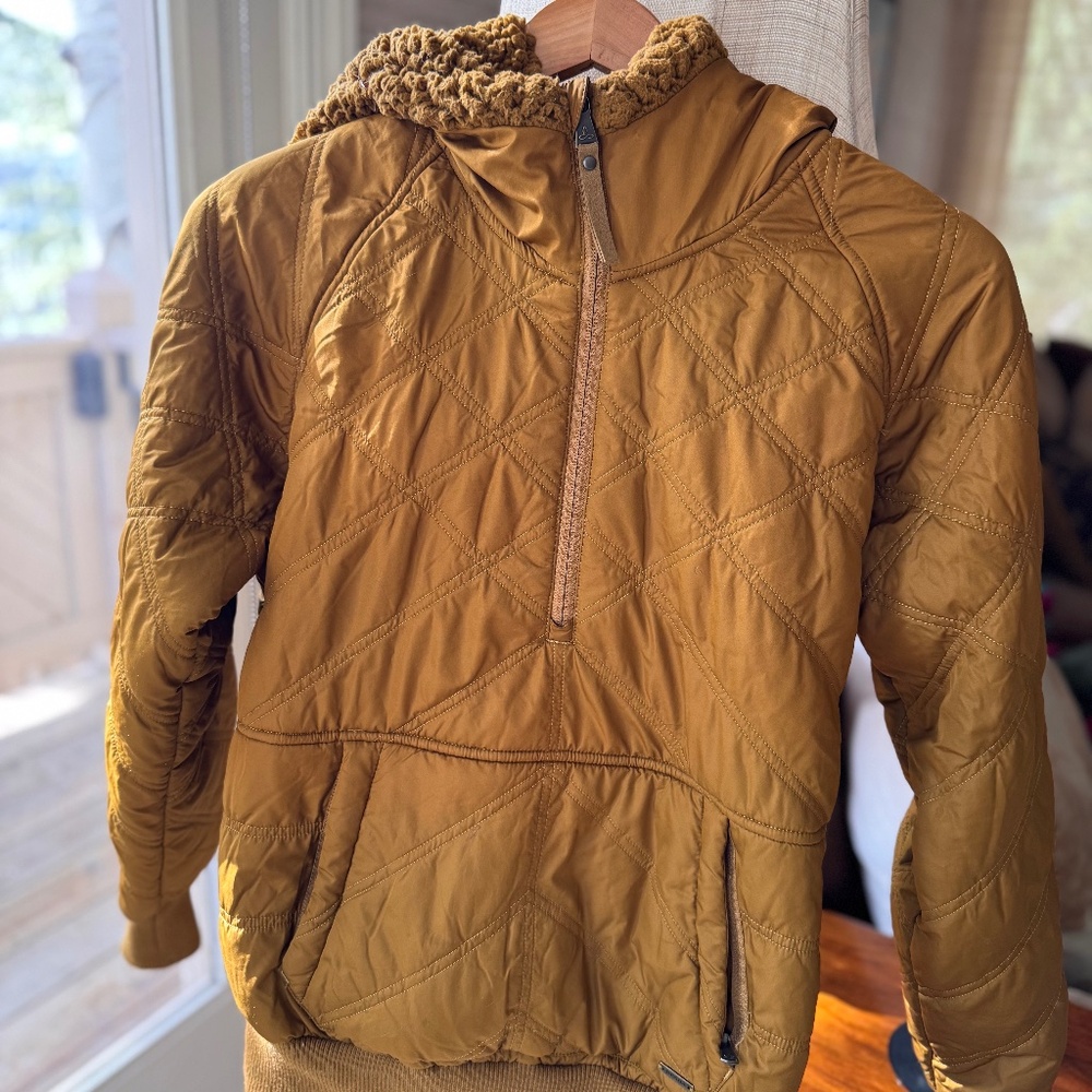 Prana Esla Half-Zip Pullover Antique Bronze